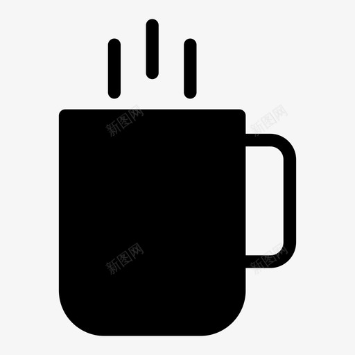 热茶杯咖啡杯子svg_新图网 https://ixintu.com 热茶 茶杯 咖啡 杯子 食物 符号