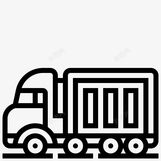 重型卡车自卸汽车卡车svg_新图网 https://ixintu.com 卡车 重型 自卸 汽车 运输 施工 车辆 线路