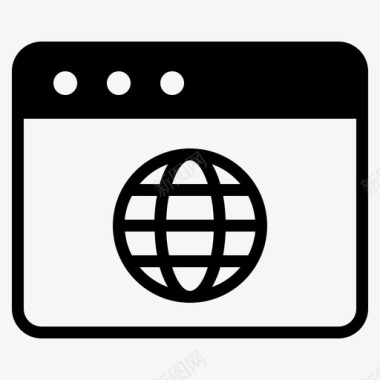 世界网站浏览器全球图标