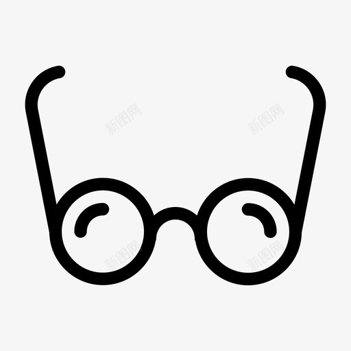 眼镜护目镜医疗svg_新图网 https://ixintu.com 眼镜 护目镜 医疗 光学 医疗卫生 标志
