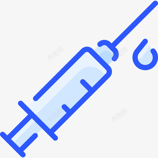 注射器病毒传播80蓝色svg_新图网 https://ixintu.com 注射器 病毒 传播 蓝色