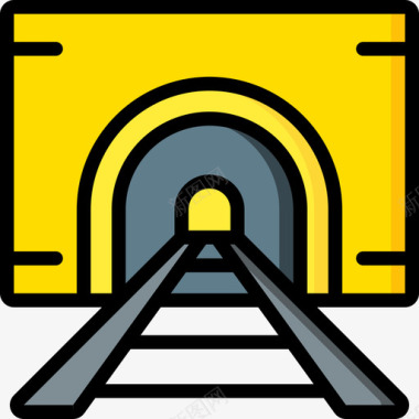隧道51号铁路线颜色图标