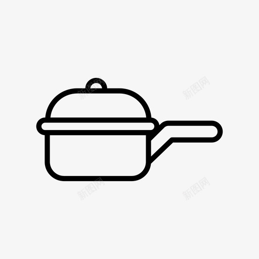 锅陶器烹饪图标svg_新图网 https://ixintu.com 陶器 烹饪 图标