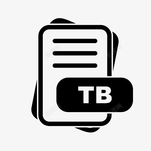 tb文件扩展名文件格式文件类型集合图标包svg_新图网 https://ixintu.com 文件 tb 扩展名 格式 类型 集合 图标