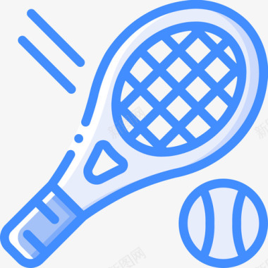 网球奢华生活3蓝色图标