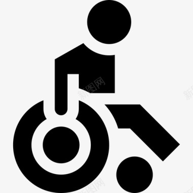 残疾人残疾人援助21人已满图标