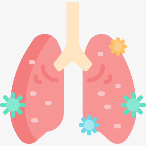 感染冠状病毒154扁平svg_新图网 https://ixintu.com 感染 冠状 病毒 扁平
