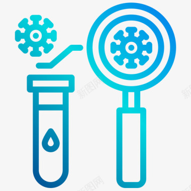 分析122病毒线性梯度图标
