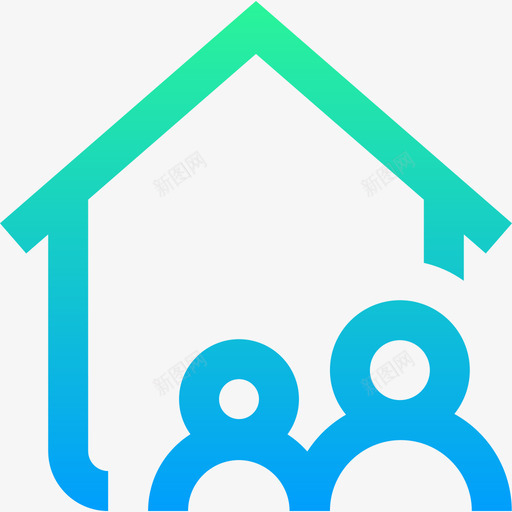 家人呆在家里35梯度svg_新图网 https://ixintu.com 家人 呆在 呆在家 家里 梯度