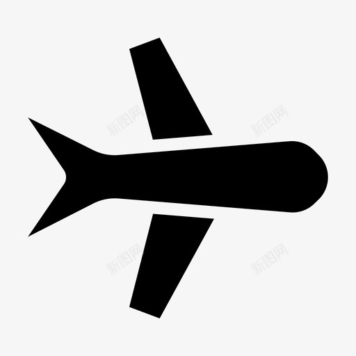 飞行飞机基本ui图标svg_新图网 https://ixintu.com 飞行 飞机 基本 ui 图标