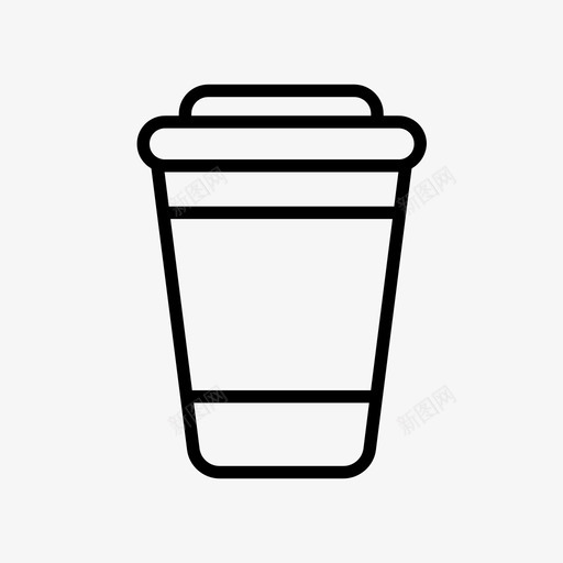 咖啡饮料杯子svg_新图网 https://ixintu.com 杯子 饮料 咖啡