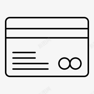 信用卡电子商务支付图标