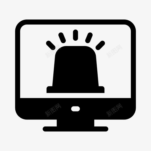 屏幕紧急警报警报lcdsvg_新图网 https://ixintu.com 警报 屏幕 紧急 lcd 互联网 安全线 字形