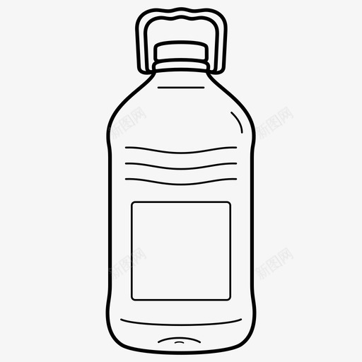 一瓶葵花籽油食用油svg_新图网 https://ixintu.com 一瓶 葵花籽 食用油
