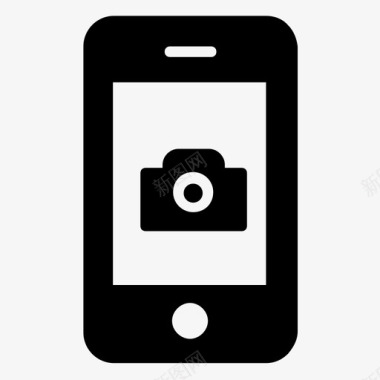 手机摄像头向量手机摄像头摄影数码相机图标