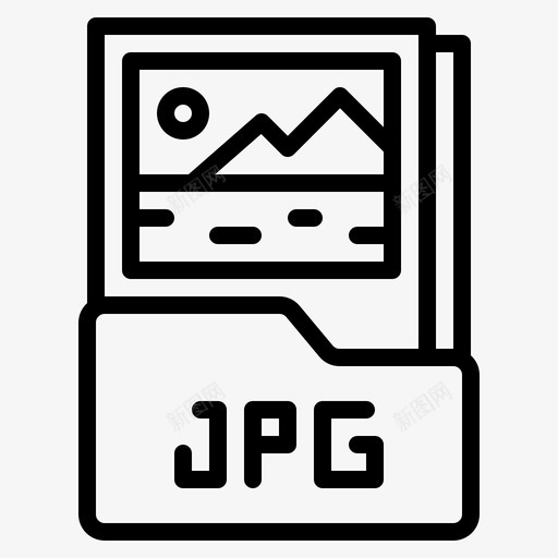 Jpg文件图形设计170轮廓svg_新图网 https://ixintu.com Jpg 文件 图形设计 轮廓