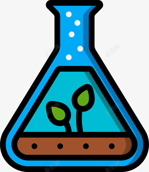 试管农业71线性颜色svg_新图网 https://ixintu.com 试管 农业 线性 颜色