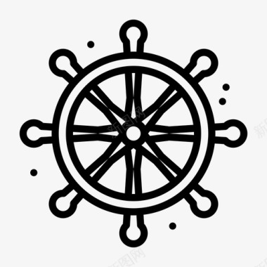 轮子海盗27直线型图标