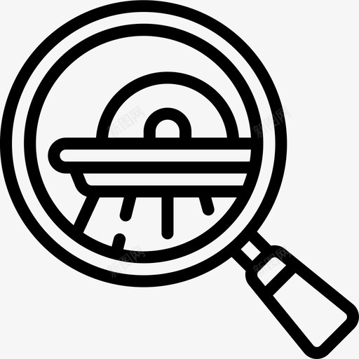 放大镜超自然活动1线性svg_新图网 https://ixintu.com 放大镜 超自然 活动 线性