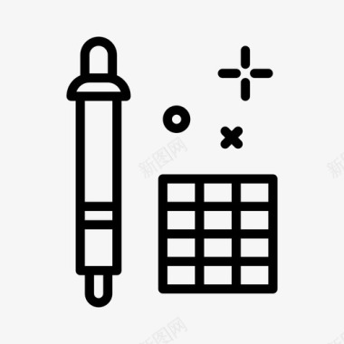 选色器设计思维94线性图标