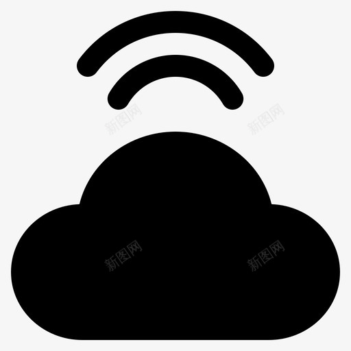 云wifi商务计算svg_新图网 https://ixintu.com wifi 商务 计算 数字 互联网 固网