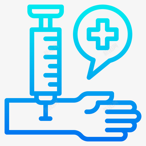 注射器冠状病毒126梯度svg_新图网 https://ixintu.com 注射器 冠状 病毒 梯度