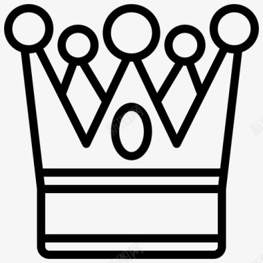 皇冠君主制女王图标