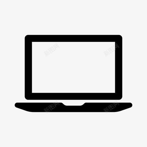 笔记本电脑商务桌面svg_新图网 https://ixintu.com 笔记本 电脑 商务 桌面 混合 图标