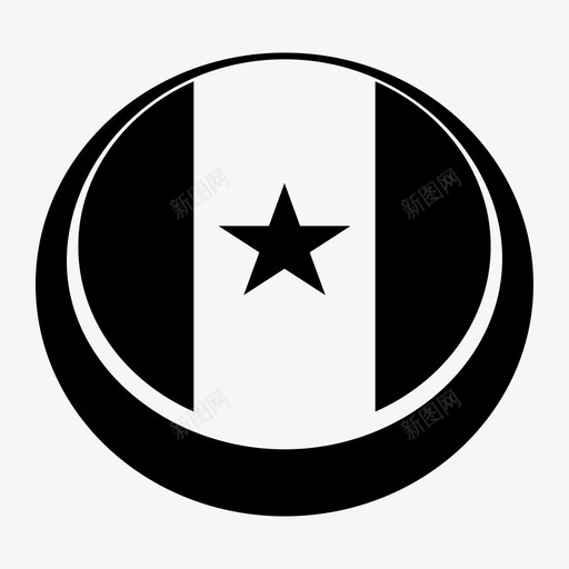 喀麦隆按钮国家svg_新图网 https://ixintu.com 国家 按钮 旗帜 喀麦隆