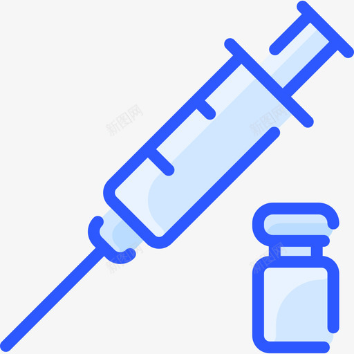 注射器冠状病毒112蓝色svg_新图网 https://ixintu.com 注射器 冠状 病毒 蓝色