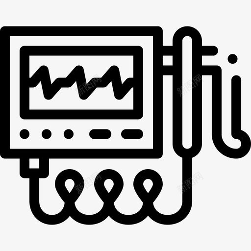 除颤器急救服务53线性svg_新图网 https://ixintu.com 颤器 急救 服务 线性