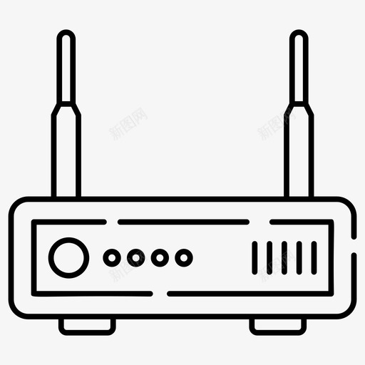 wifi路由器设备接入路由器调制解调器svg_新图网 https://ixintu.com 路由器 wifi 设备 接入 调制解调器 网络 无线 宽带 计算机 硬件 向量