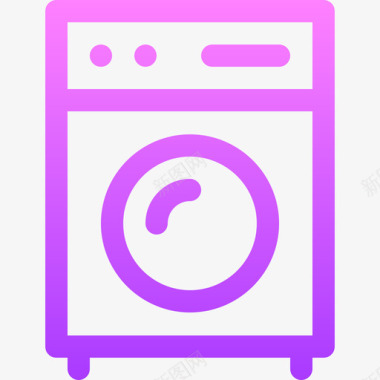 洗衣机家用电器41原色图标