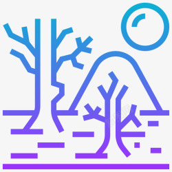 55度干旱气候变化55梯度高清图片