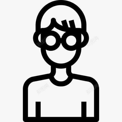 人物头像个人资料用户svg_新图网 https://ixintu.com 人物 头像 个人资料 用户