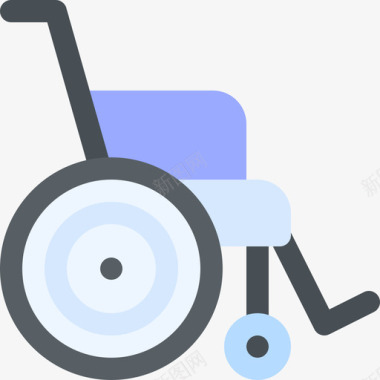 轮椅残疾人援助18平板图标