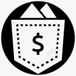 BF型应用部分标识口袋友好型添加现金添加货币高清图片