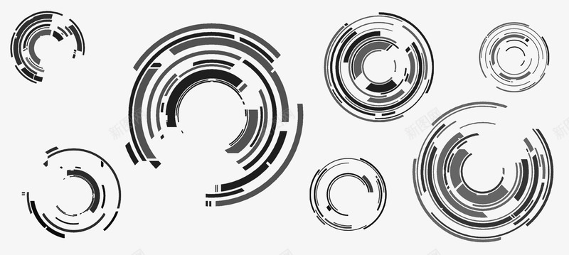 科技感小圆环图案10科技感png免抠素材_新图网 https://ixintu.com 科技 感小 圆环 圆环图 图案