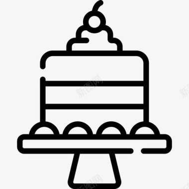 蛋糕母亲节39直系图标