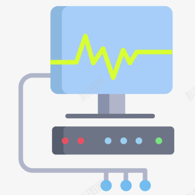 ECG监护仪病毒162平板图标