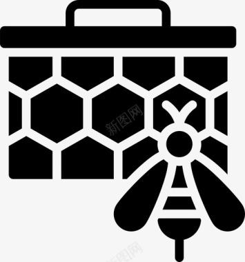 蜜蜂农业73填充图标