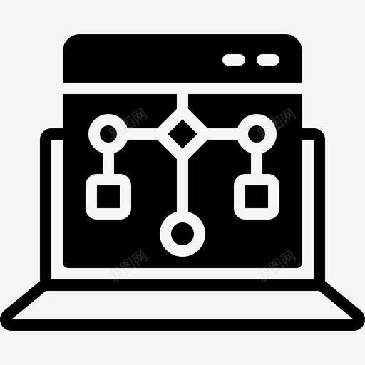 程序算法认证网络空间svg_新图网 https://ixintu.com 程序 算法 网络 认证 空间 笔记本 电脑 组织