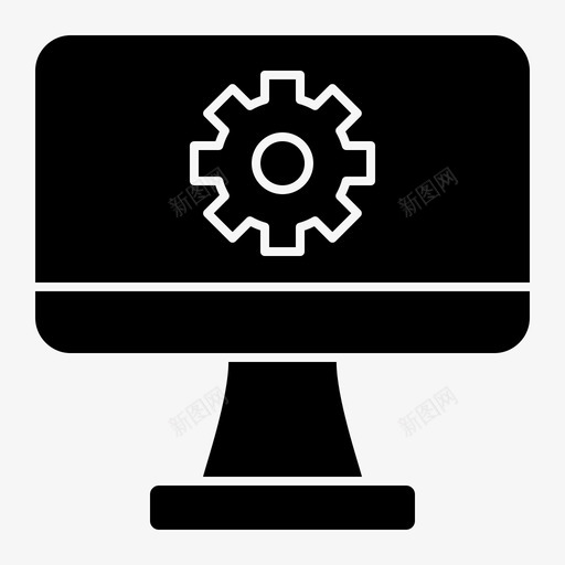 软件应用程序齿轮svg_新图网 https://ixintu.com 工程师 软件 应用程序 齿轮 计算机 设备 实体