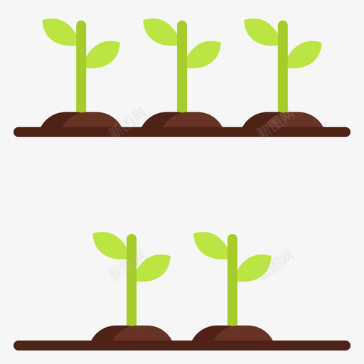 种植业农业76平坦svg_新图网 https://ixintu.com 种植业 农业 平坦