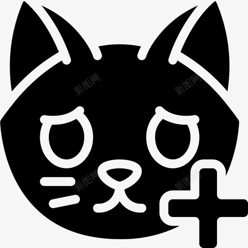 猫兽医6加油svg_新图网 https://ixintu.com 兽医 加油