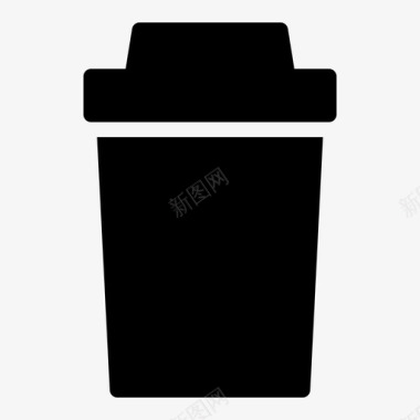 咖啡杯饮料果汁图标