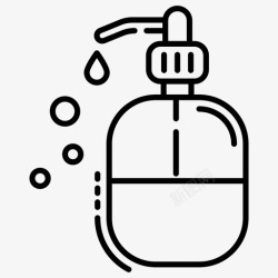 健康皂液体皂液器泡沫分配器洗手液高清图片
