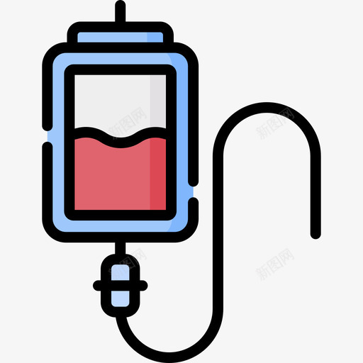 血液药物56线性颜色svg_新图网 https://ixintu.com 血液 药物 线性 颜色