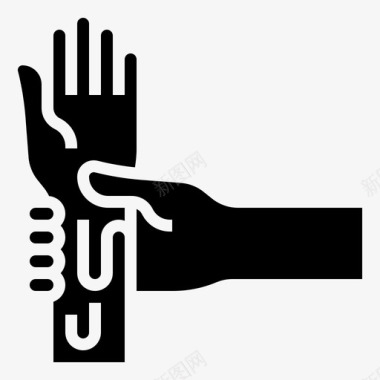 洗手洗手9字形图标