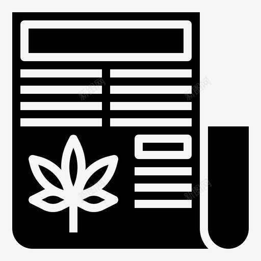大麻新闻大麻医疗保健svg_新图网 https://ixintu.com 大麻 新闻 医疗保健 纸张 naws 字形